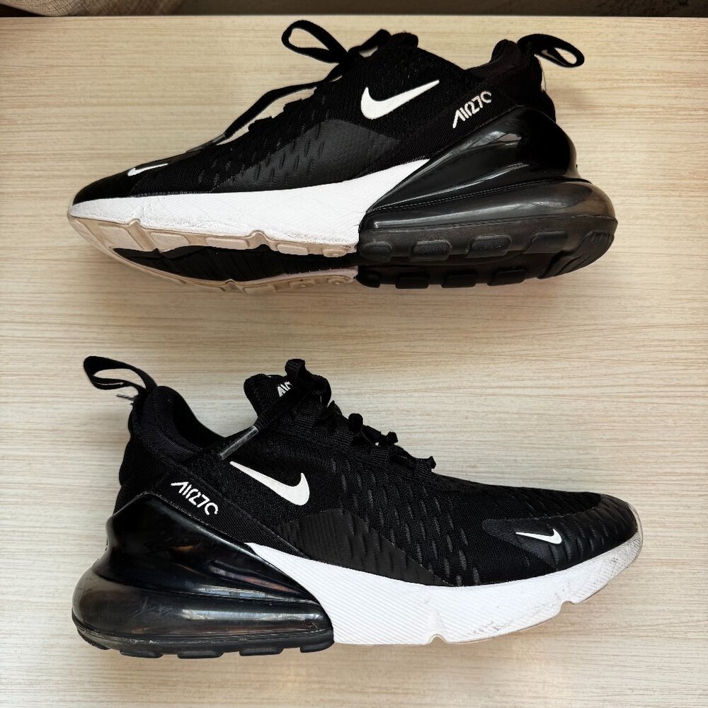 Nike Black and White Athletic Shoes